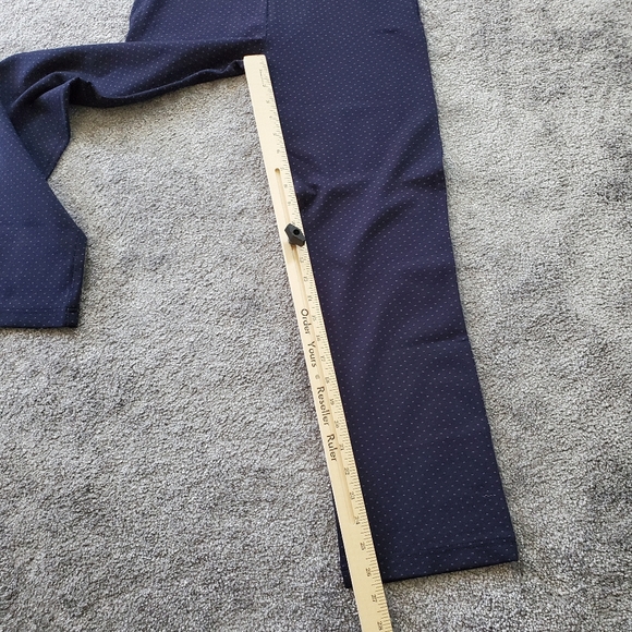Betabrand Pants Womens Medium Blue Dress Yoga Stretch - Picture 11 of 14